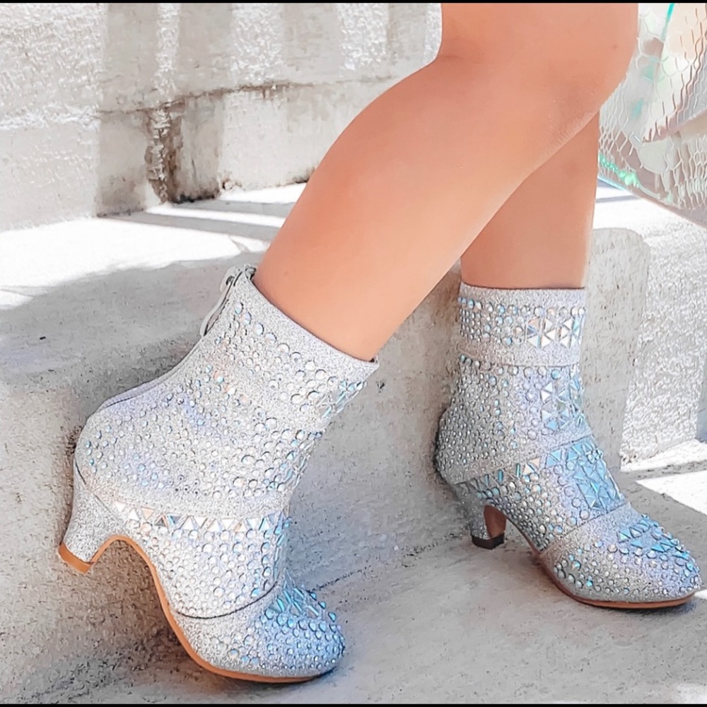 Bling toddler boots